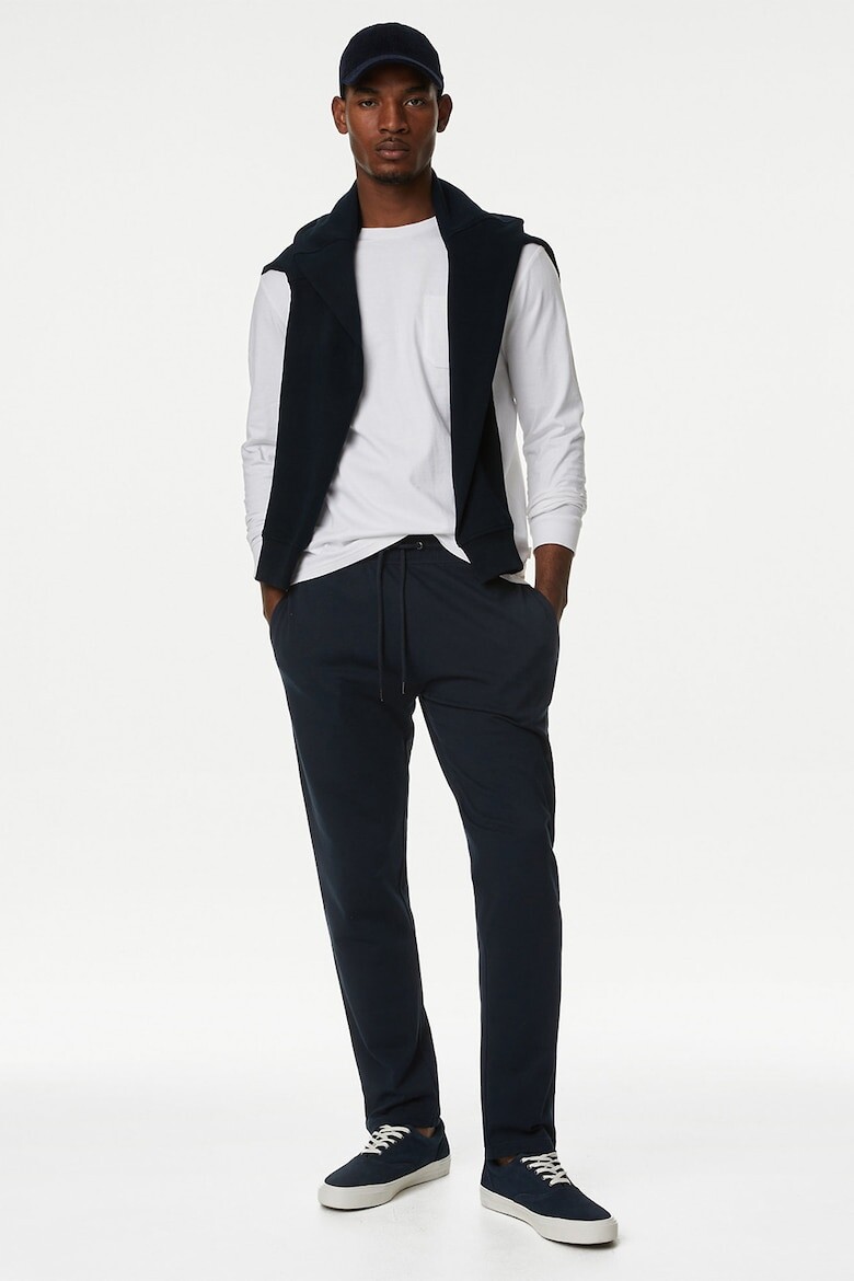 

Спортивные брюки с боковыми карманами Marks & Spencer, синий