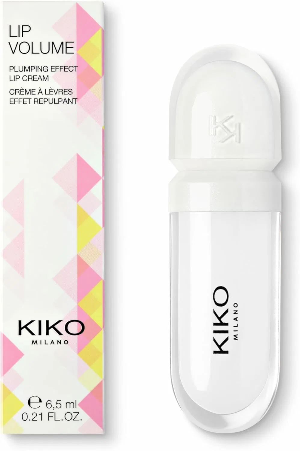 Крем для губ с эффектом объема Kiko Milano прозрачный 6.5 мл — фото 3