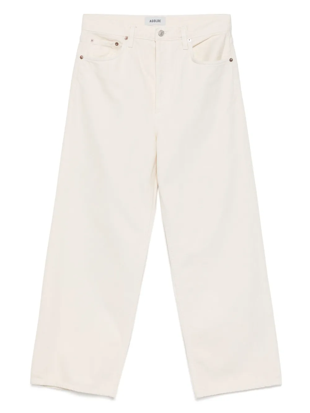 

Джинсы Lows Lung свободного кроя AGOLDE, нейтральный