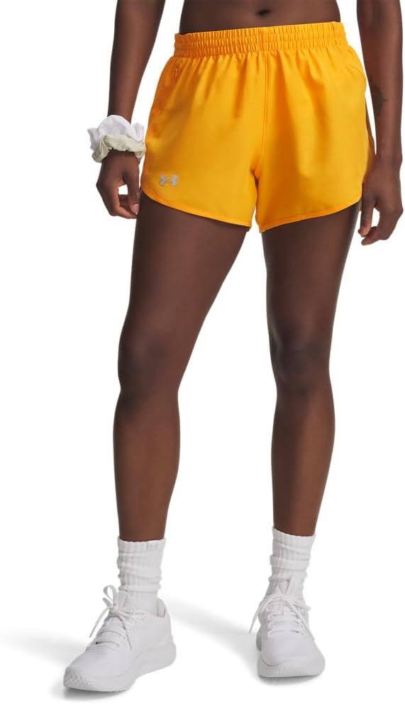 

Женские шорты Under Armour Fly by, (793) Squad Orange/Reflective