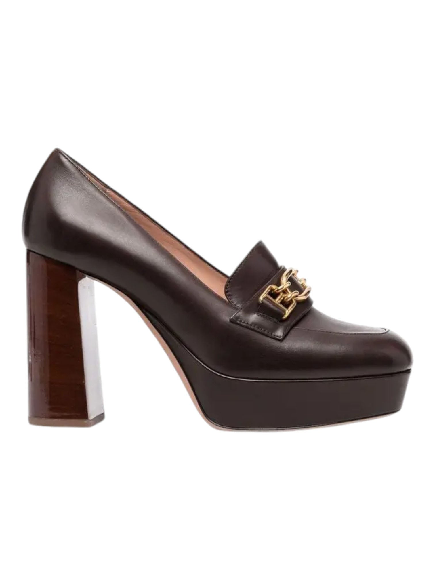 Женские туфли-лодочки Bally Deasia 6239471 из кожи Ebano, коричневый — фото 2