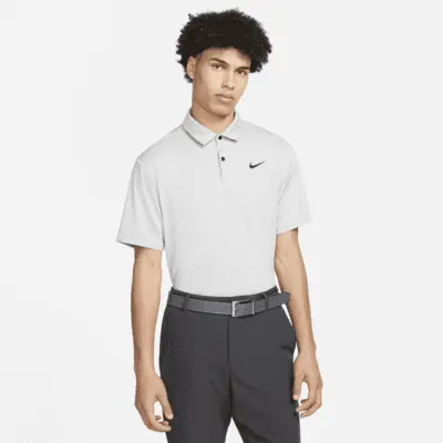 

Футболка Nike Dri-FIT Tour, цвет Light Smoke Grey/Black