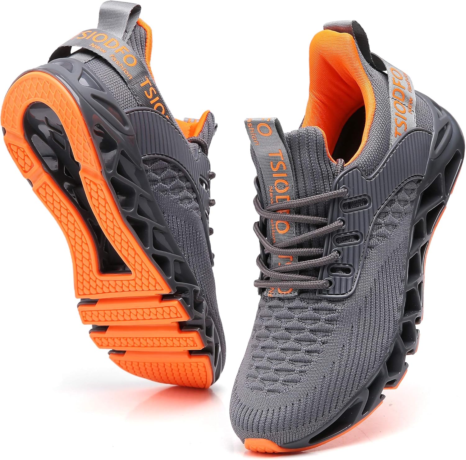 

Мужские кроссовки TSIODFO, модные спортивные для бега, тенниса и ходьбы, серый