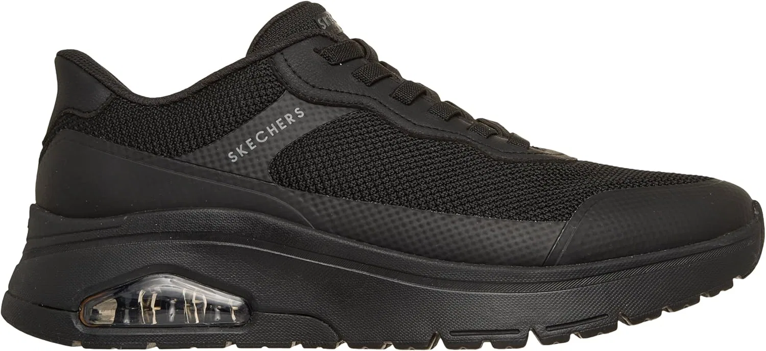 Мужские кроссовки Skechers UNO Flex Step N Knit, Black — фото 4