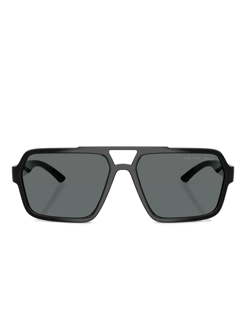 

Солнцезащитные очки PS A06S в геометричной оправе Prada Linea Rossa, черный