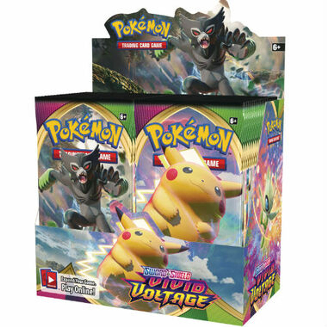 

Карточная игра Pokemon: Sword & Shield - Vivid Voltage Booster Box