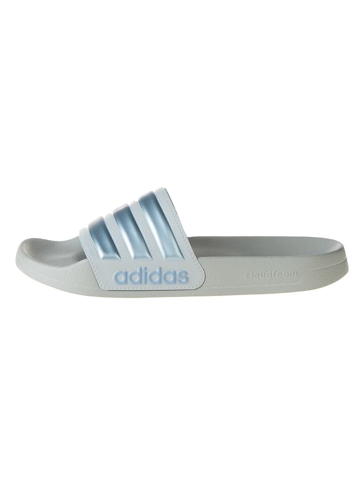 

Мюли adidas Adilette Shower, цвет weiß/hellblau