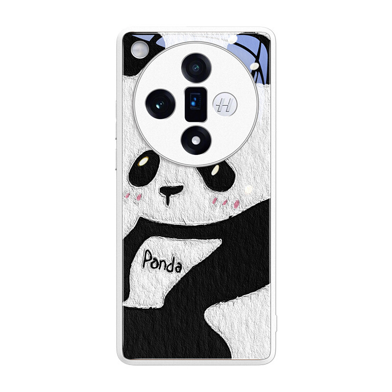 

Чехол для телефона Gguu, Shy panda on white background