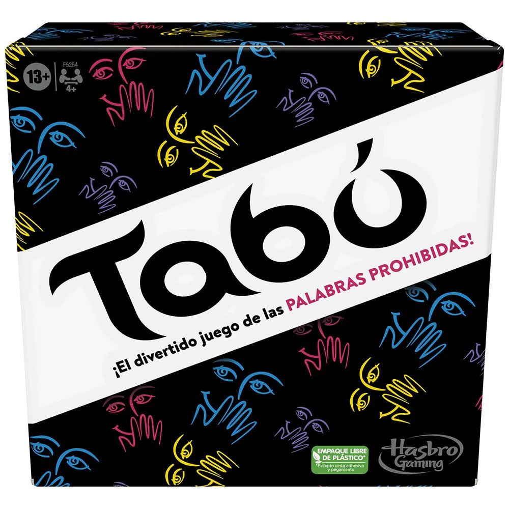 

Настольная игра Hasbro Taboo Classic Version (испанский вариант), прозрачный