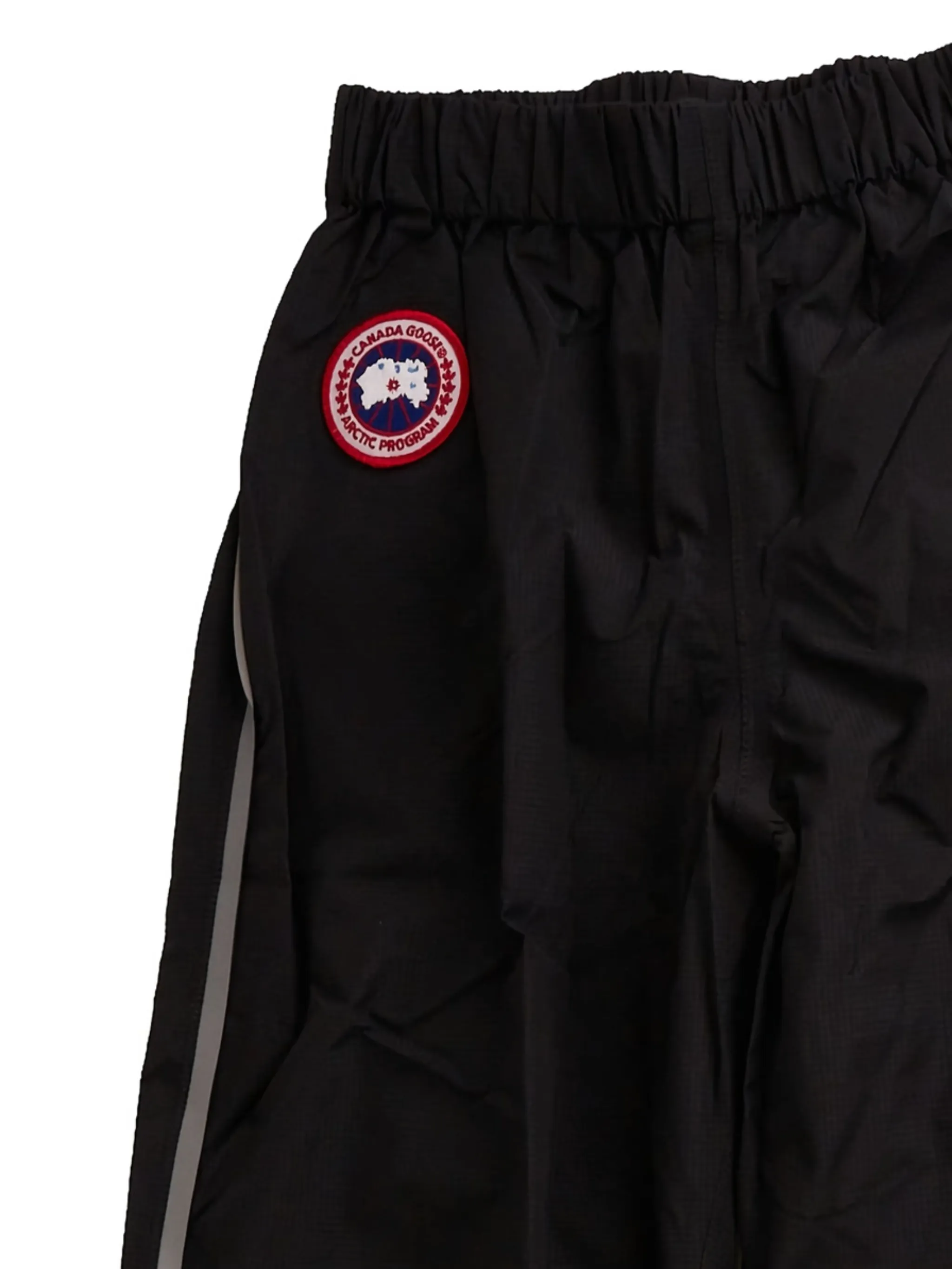 Спортивные брюки с нашивкой-логотипом Canada Goose Kids, черный — фото 2