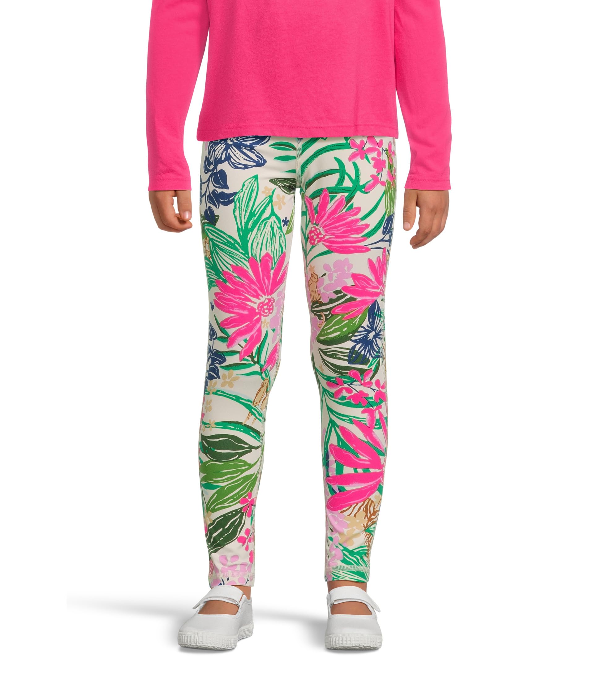 

Брюки Lilly Pulitzer Kids Mini Weekender Legging UP, цвет Multi Endless Summers