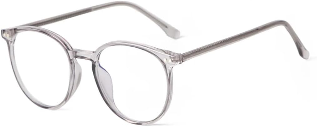 

Солнцезащитные очки с защитой UV400 | Прозрачные линзы, оправа на заклепках | Для женщин и мужчин, для занятий спортом на открытом воздухе и вождения DSVIGF, C9 Clear Gray