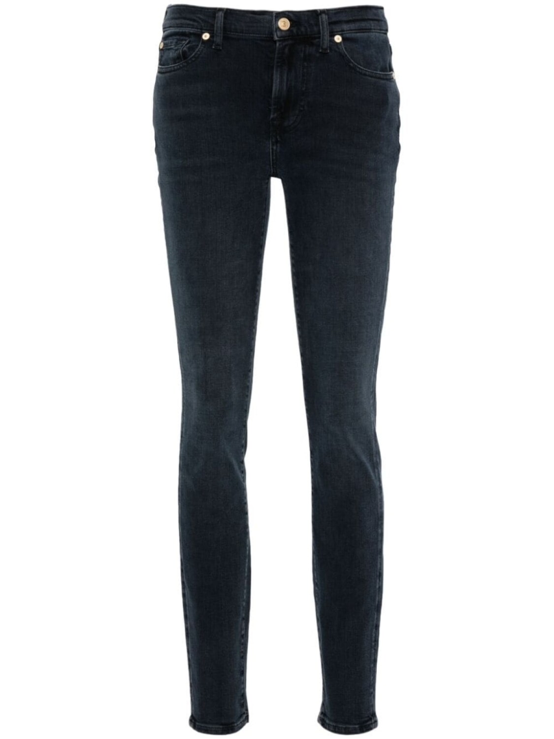 

7 For All Mankind узкие джинсы, синий