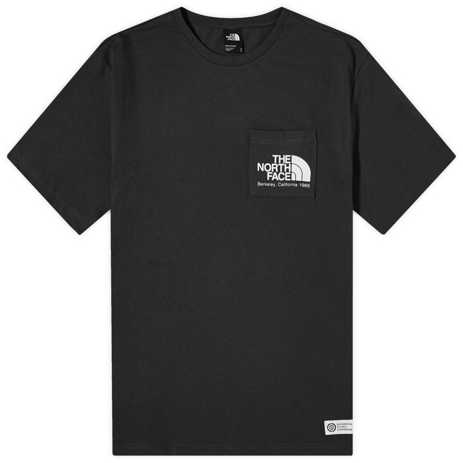 

Футболка The North Face Berkeley California Pocket T-Shirt, цвет Tnf Black