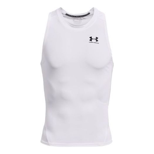

Спортивный топ Under Armour HeatGear Compression Tank 'White' 1368352-100, белый