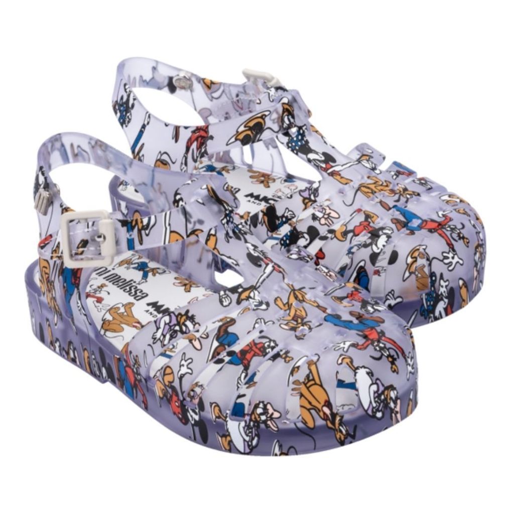 

Прозрачные Disney туфли-желе Melissa, белый