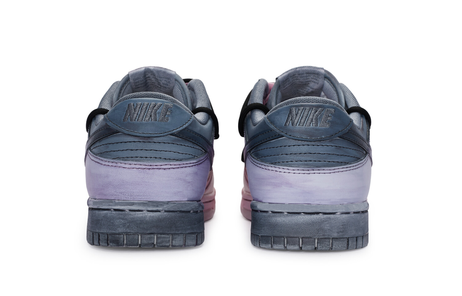 

Кроссовки Nike Dunk Skateboarding Shoes Women's Low-top Purple/Blue, розовый