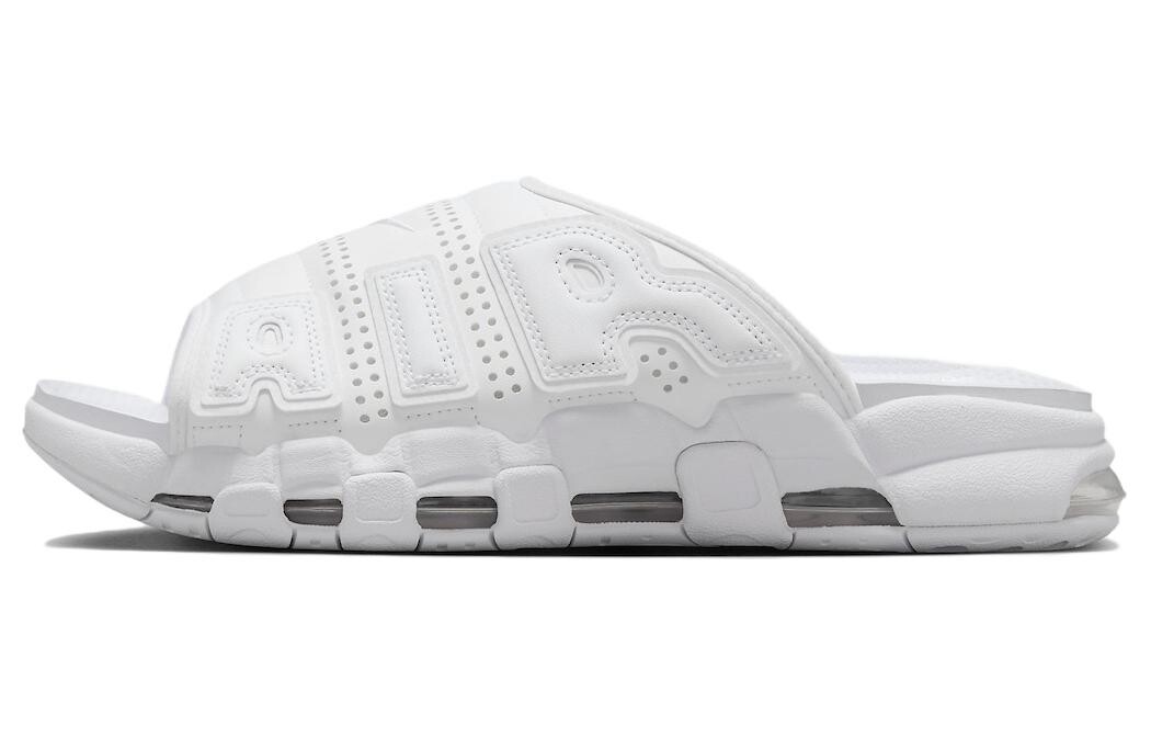 Шлепанцы унисекс Nike Air More Uptempo, White