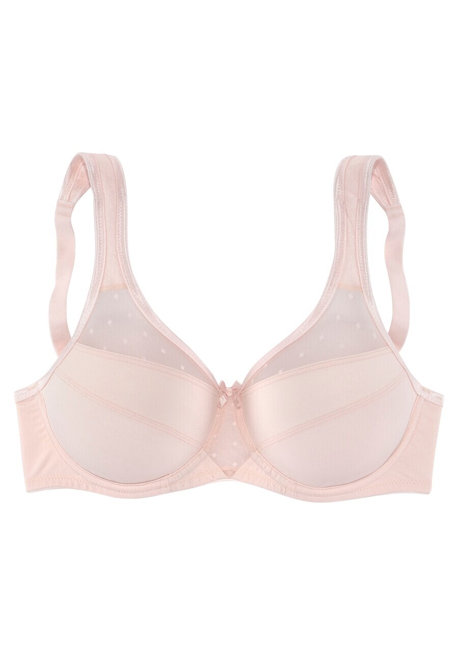 

Бюстгальтер на косточках NUANCE Minimiser Bra, розовый