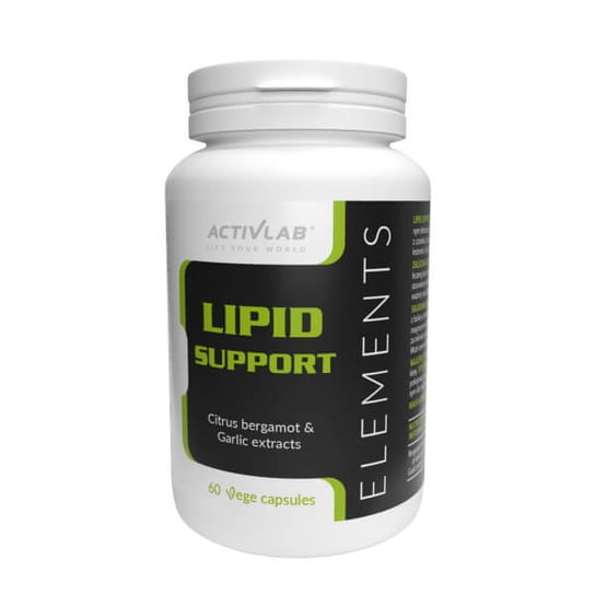 

ActivLab, Добавка Elements Lipid support, 60 капсул.