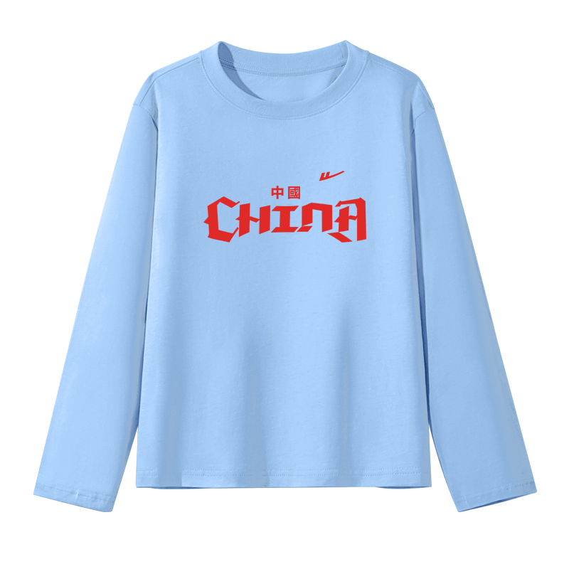 

Футболка для детей Crew Neck Moderate WARRIOR, синий/h красный china