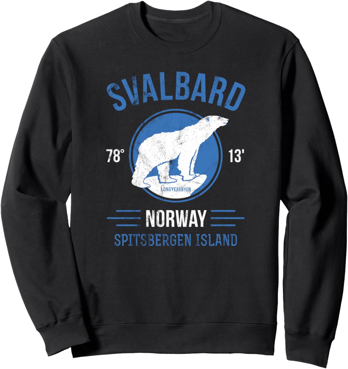 

Шпицбергенский белый медведь Аврора, Толстовка Longyearbyen SpitsbergenНорвегия, черная Svalbard T-Shirt Co., Черный, Шпицбергенский белый медведь Аврора, Толстовка Longyearbyen SpitsbergenНорвегия, черная Svalbard T-Shirt Co.