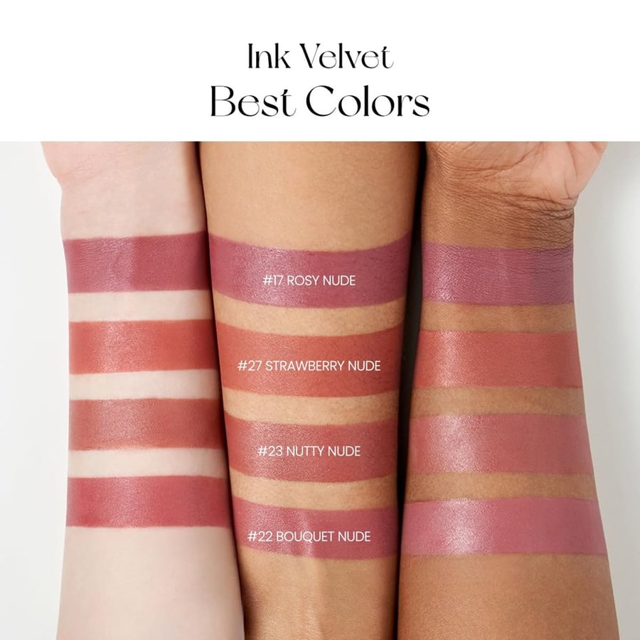 Peripera Ink The Velvet Lip Tint в оттенке 30 Classic Nude / Матовый тинт для губ в оттенке nude — фото 4