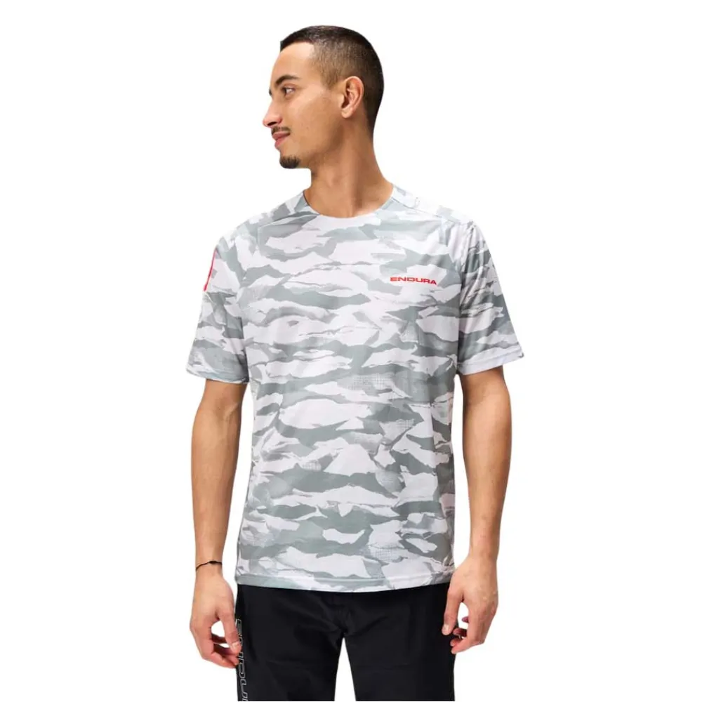 

Джерси эндуро с коротким рукавом Endura Mountain Camo Ltd, серый