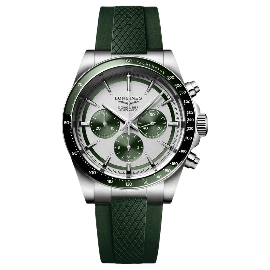 

LONGINES Часы Men's Comcast Collection Watch, Green Dial