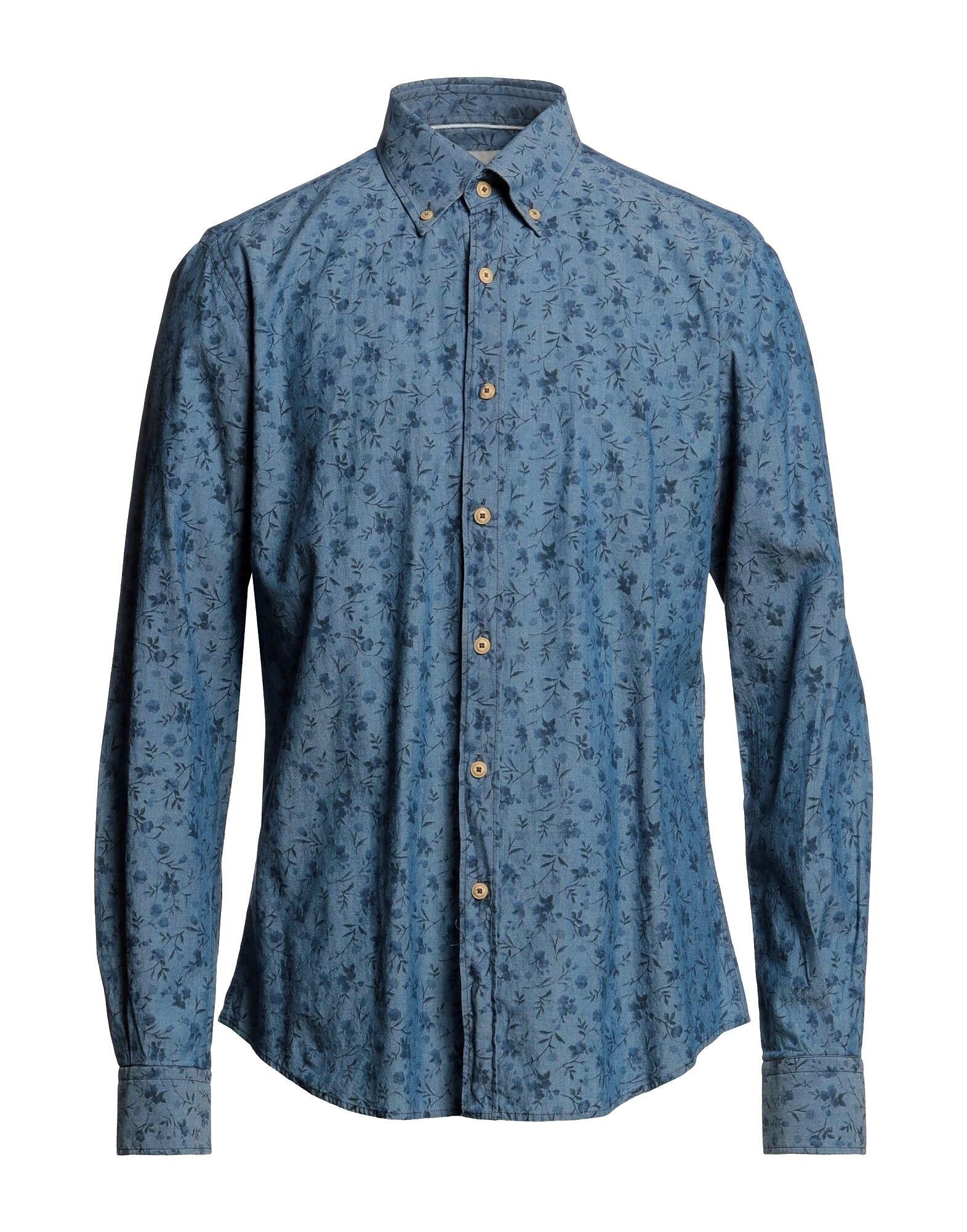 

Рубашка Portofiori, серо-синий