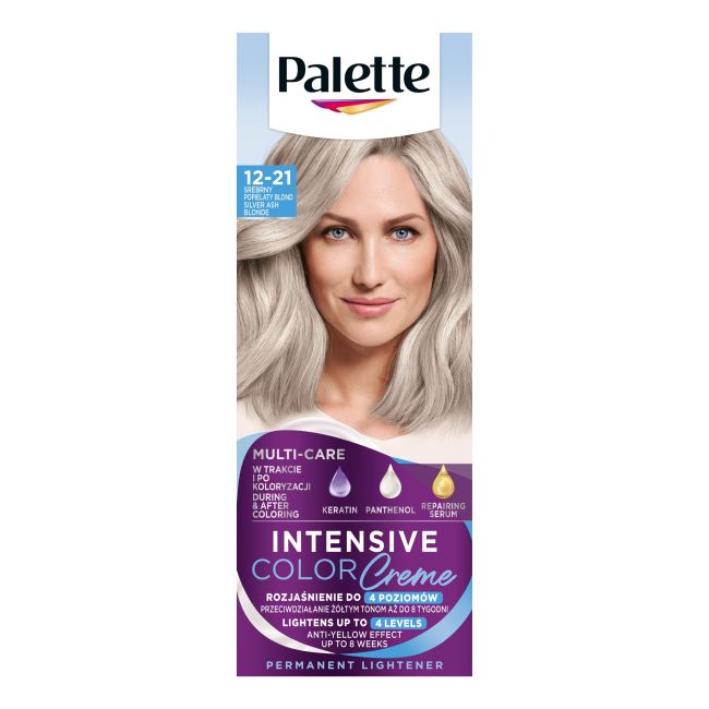 

Краска для волос icc Palette, цвет 12-21 šviesi sidabro pelenų