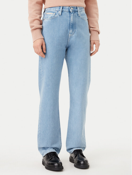 

Джинсы прямого кроя J20J224997 Calvin Klein Jeans, синий