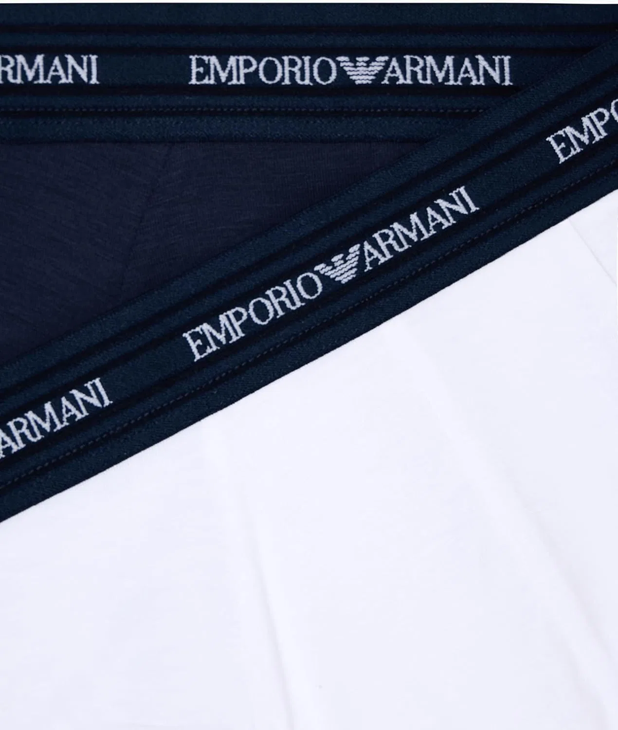 Брифы Emporio Armani, Armani Blue/White — фото 3