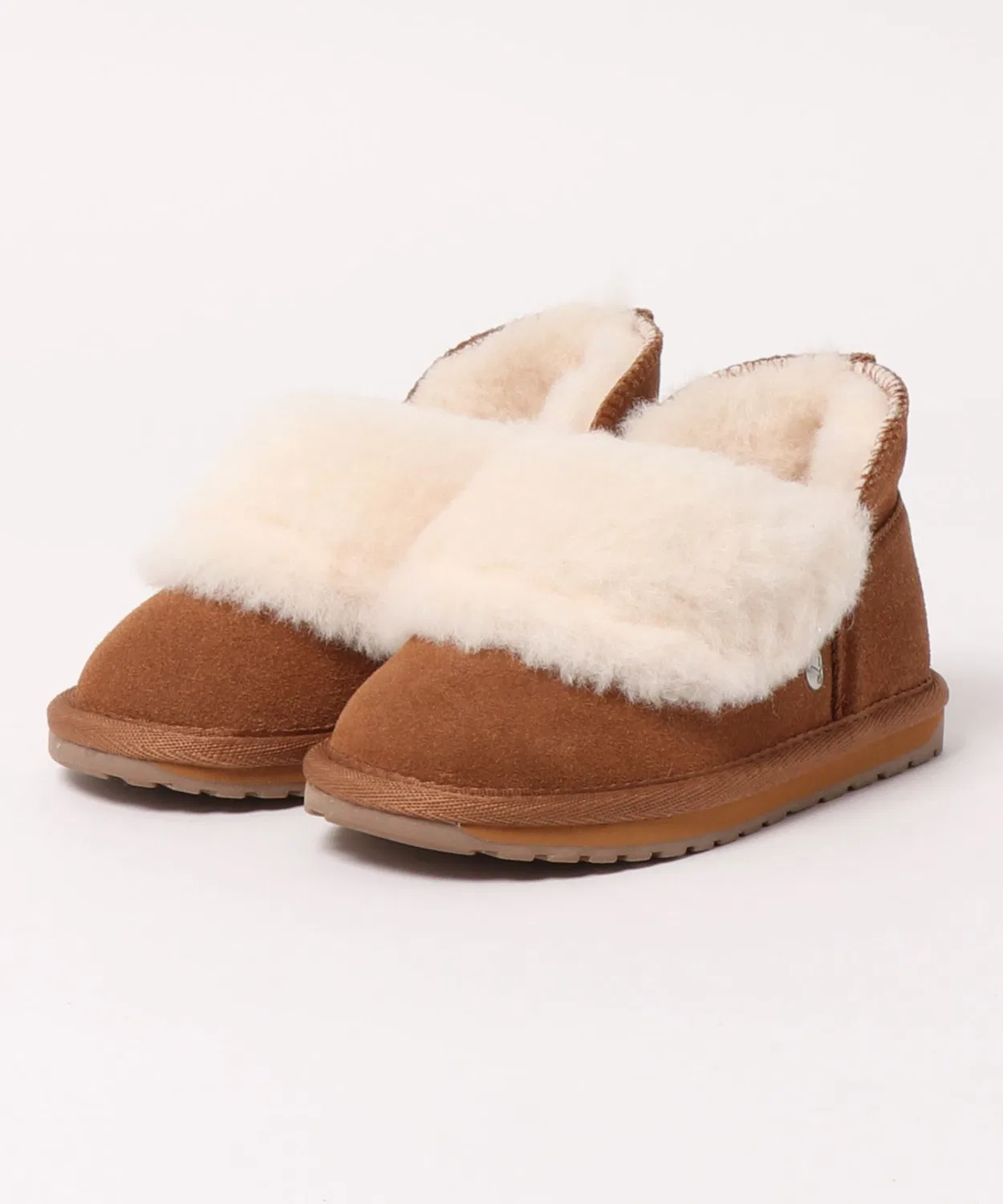 Детские ботинки-сапоги EMU Australia Mintaro Kids из мериносовой шерсти, серые — фото 2