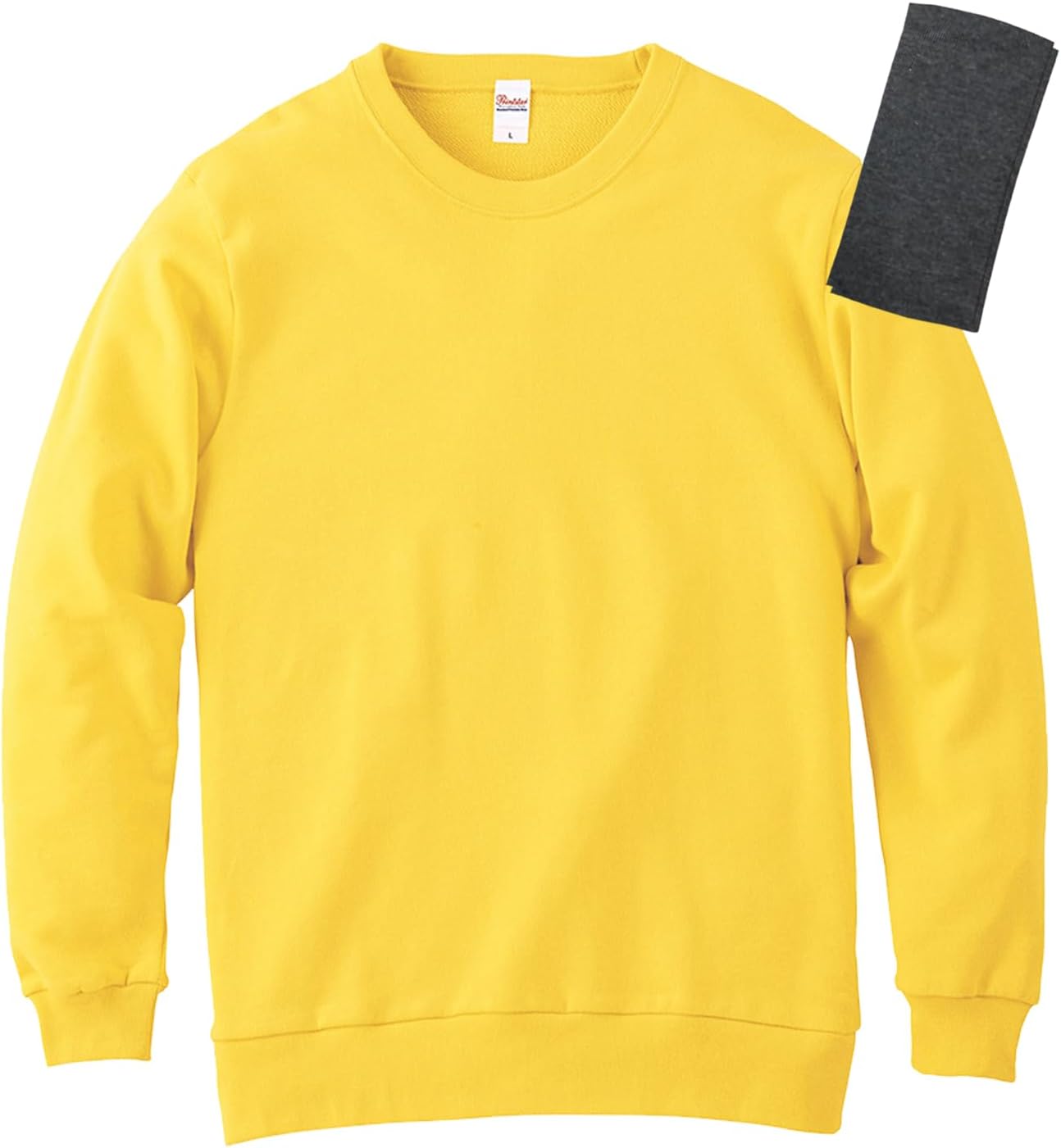 

Мужская толстовка Printstar 00219-MLChideEOL, 293 г, на флисовой подкладке, круглый вырез, легкая, для тренировок, канареечно-желтый