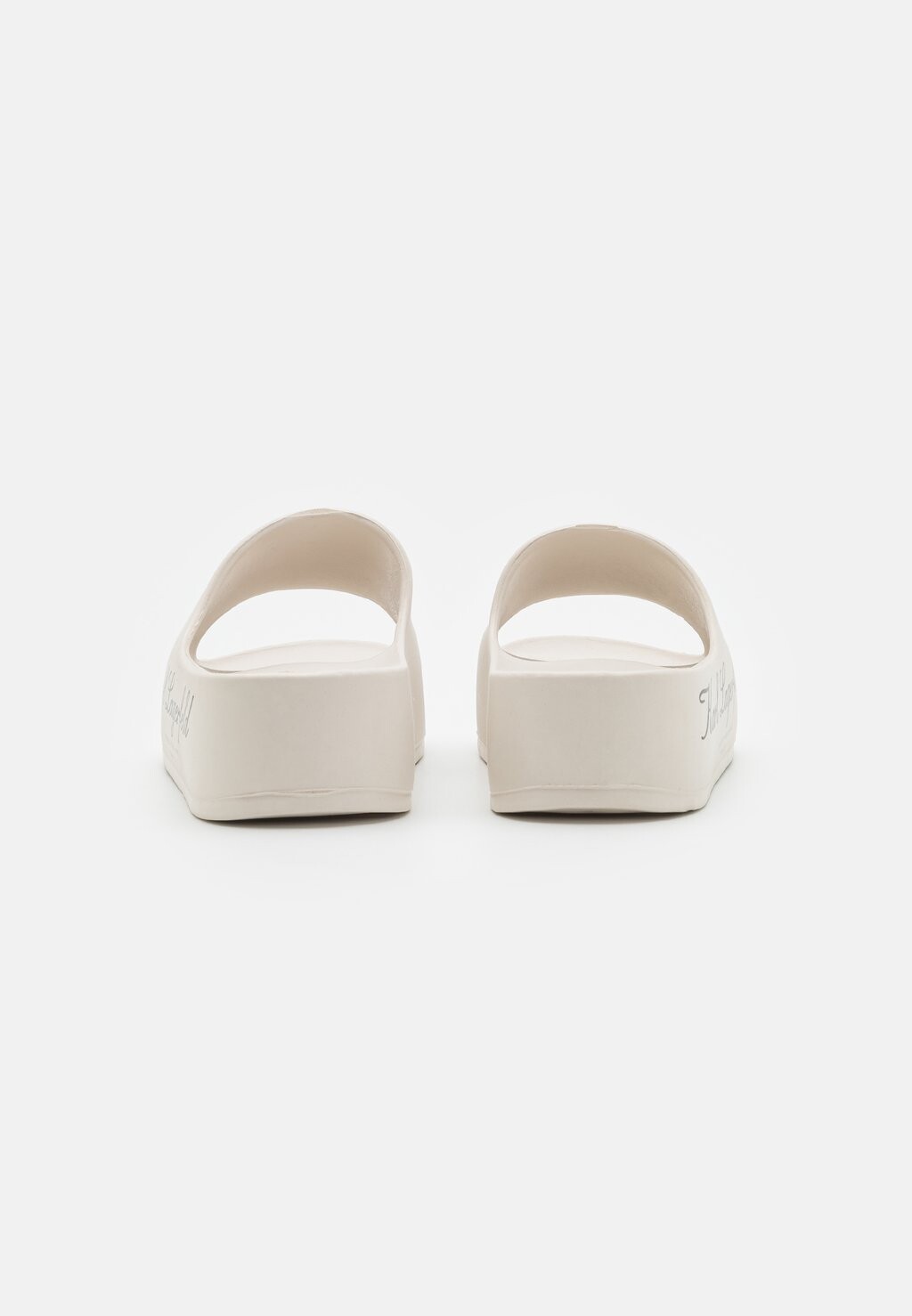 Тапочки Kobo Hotel Platform Slide KARL LAGERFELD, цвет off white — фото 4