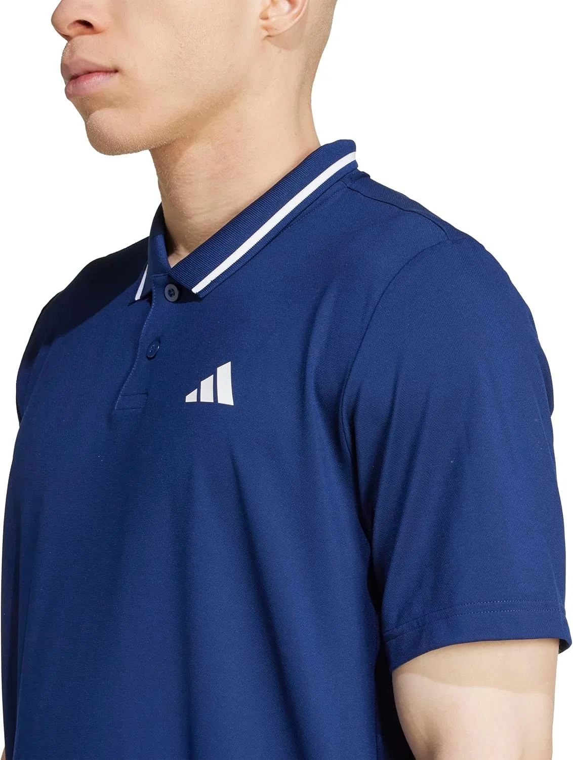 Футболка-поло Adidas Men's Club Tennis Climacool Pique, темно-синий — фото 4