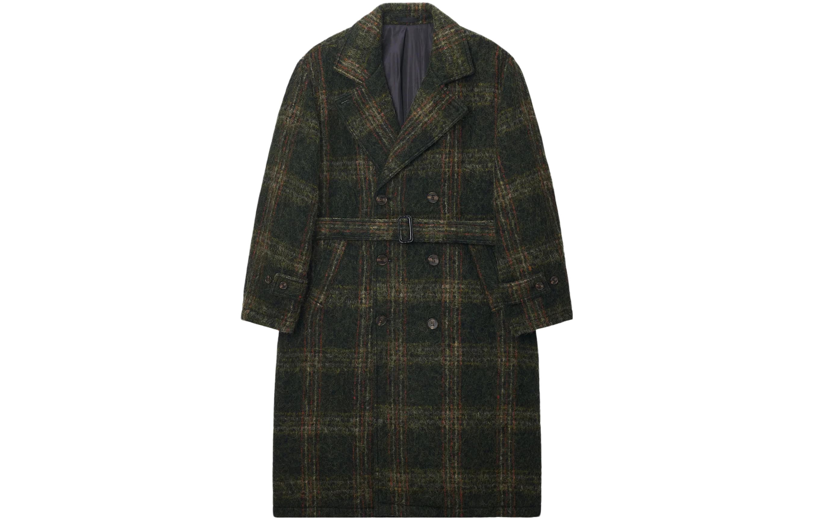 

Коллекция осень-зима FW23 Пальто унисекс Stussy, Olive Plaid, Хаки, Коллекция осень-зима FW23 Пальто унисекс Stussy, Olive Plaid