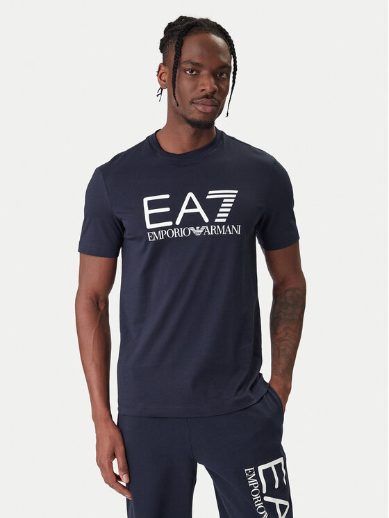 

Футболка regular fit 7M001412 AF22264 UB102 Ea7 Emporio Armani, синий
