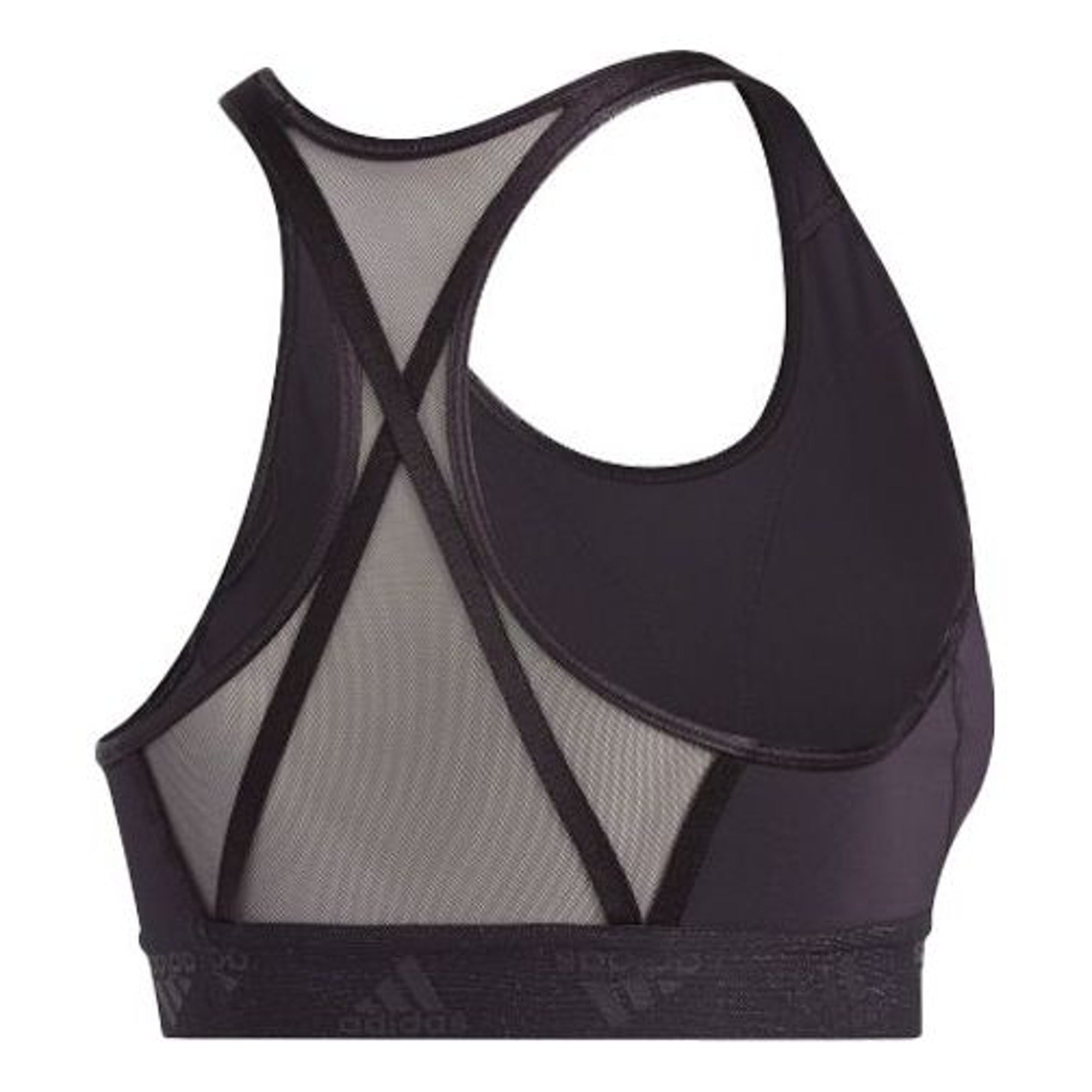 Бюстгальтер (WMNS) adidas Don't Rest Badge of Sport Glam-On Bra 'Purple' — фото 2