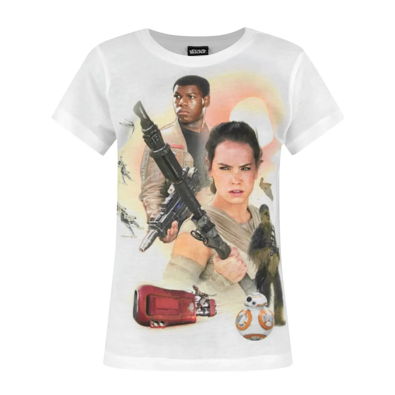 Футболка с принтом Star Wars, белый