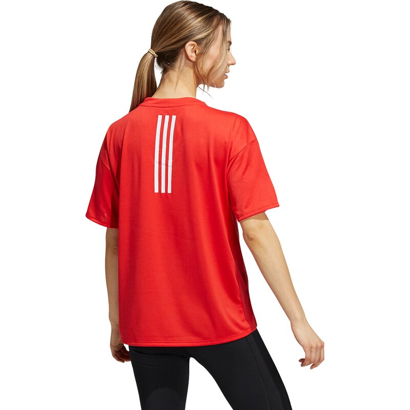 Тренировочная футболка Aeroready с тремя полосками Adidas, мультиколор — фото 4