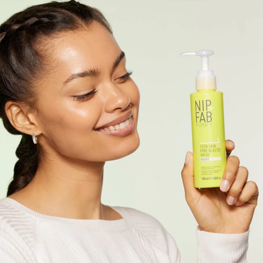 Пенка для умывания Nip+Fab — Teen Skin Fix Pore Blaster Night Wash — фото 2