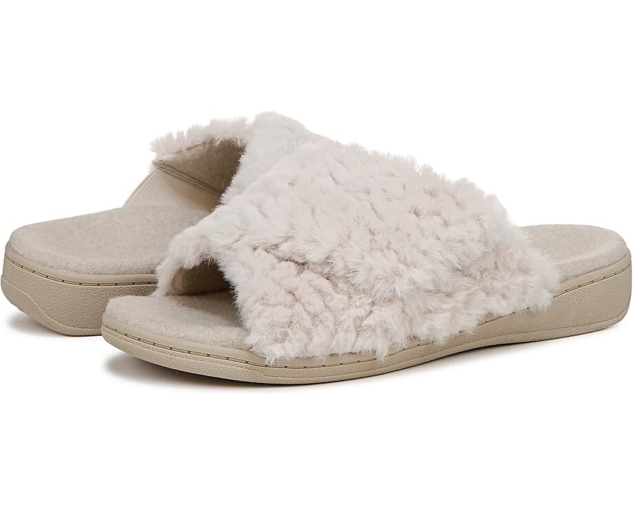 

Тапочки VIONIC Relax Ii Slides, цвет Off White Fabric