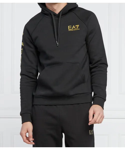

Толстовка Regular fit Ea7, черный