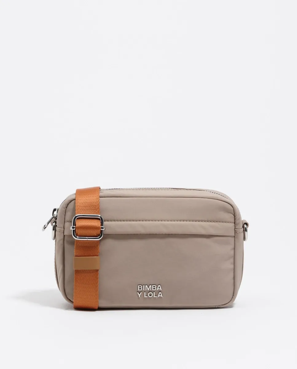 

Миниатюрная женская сумка через плечо из нейлона Bimba y Lola, серый