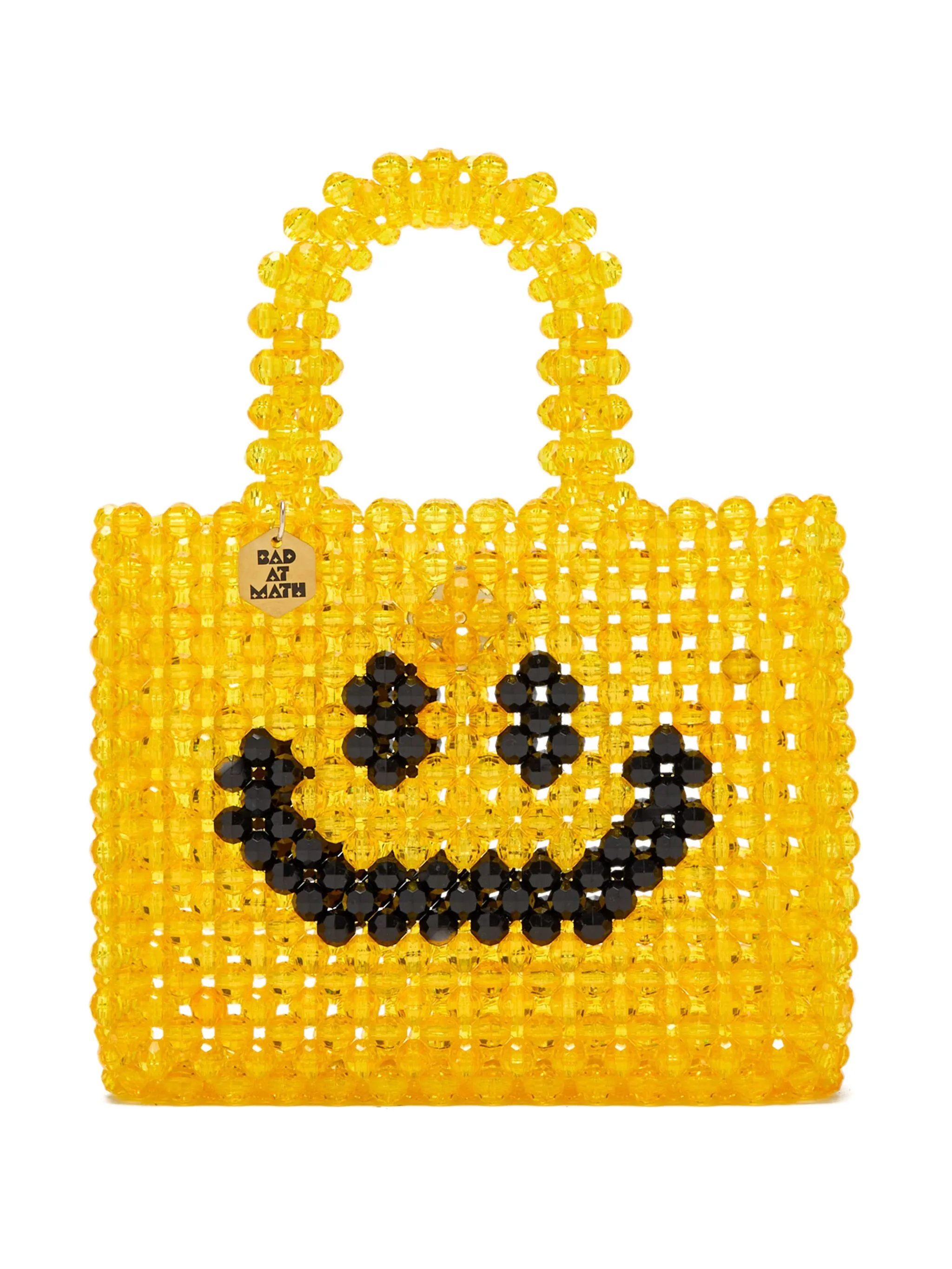 

Декорированная сумка-тоут Bad At Math, желтый