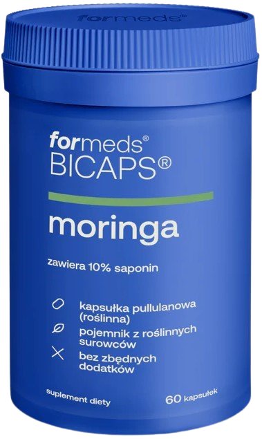 

ForMeds, Bicaps Moringa, Биологически активная добавка, 60 капсул Inna Marka