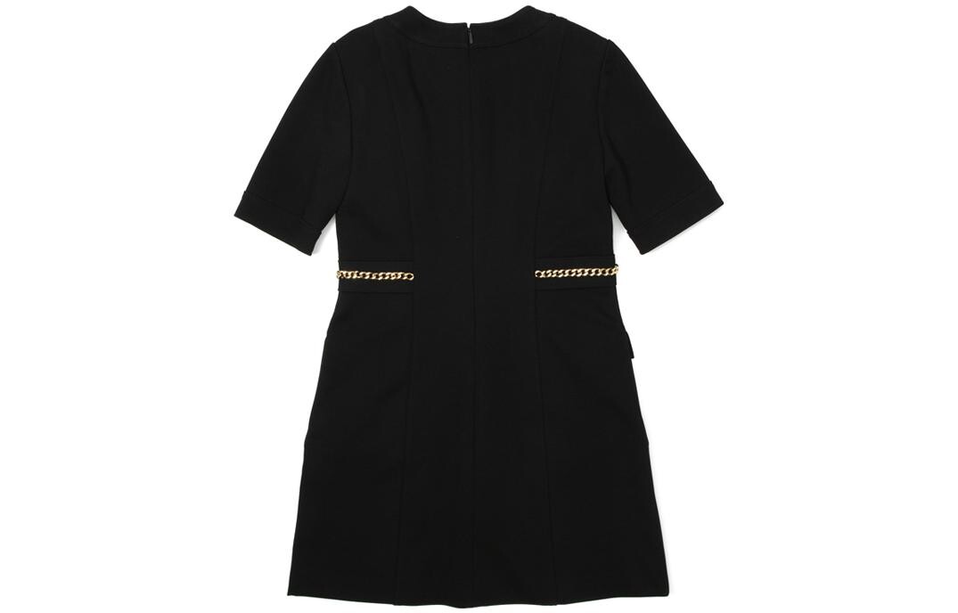 Платье GUCCI женское с шортами и рукавами, классический стиль, черный — фото 2