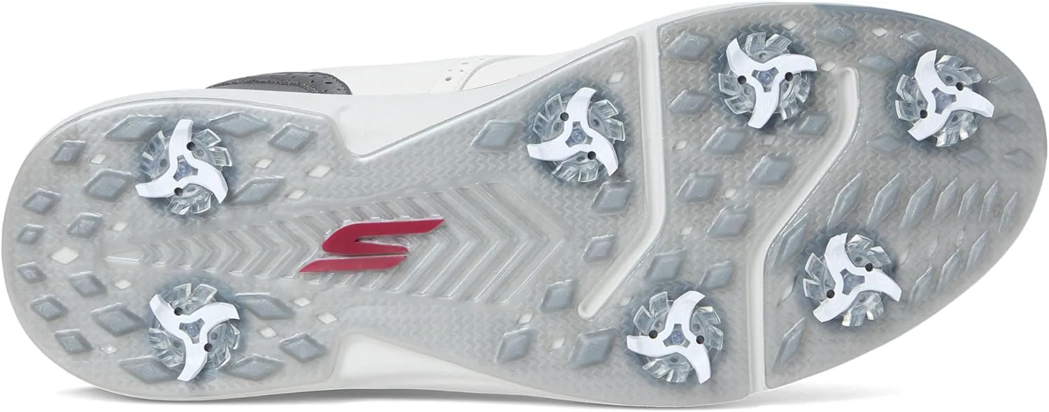 Мужские гольф-кроссовки Skechers Prestige с анатомической стелькой, серый — фото 3
